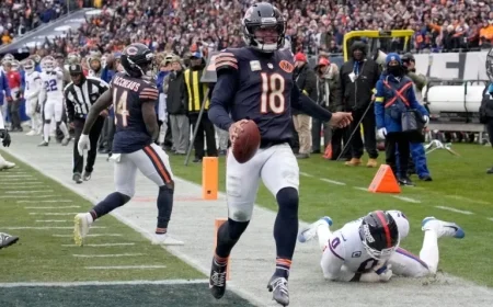 Caleb Williams fuels Giants’ comeback in loss to Bears