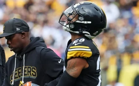 Steelers Cornerback Injured in Collision with Chargers’ Player