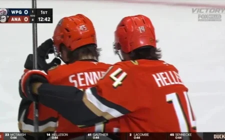 Sennecke Scores Opening Goal