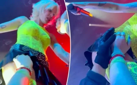 Fan Gropes Halsey Onstage at DC Concert: Shocking Video Emerges