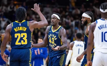 Pacers Sideline 9 Players for Warriors Rematch
