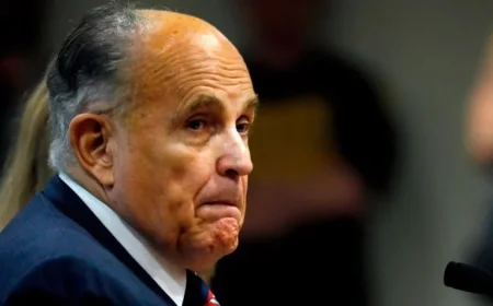 Trump Pardons Giuliani, Others Linked to 2020 Election Overturn Efforts