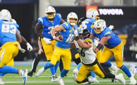 Justin Herbert Guides Chargers to Victory Over Steelers