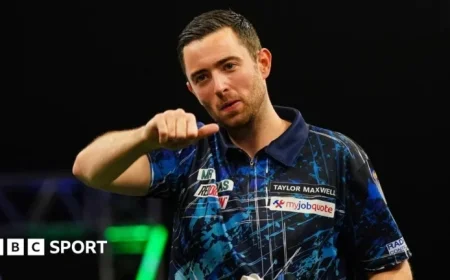 Luke Humphries Achieves Nine-Darter as Luke Littler Secures Victory at Grand Slam