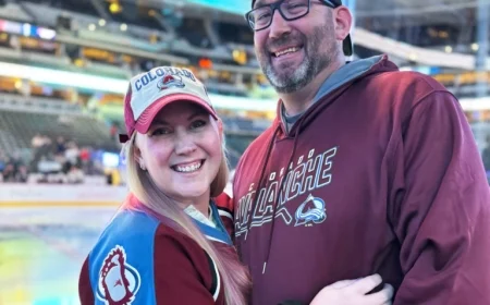 Rebecca Yarros, ‘Fourth Wing’ Author, Embraces Avalanche Fan and Hockey Mom Life