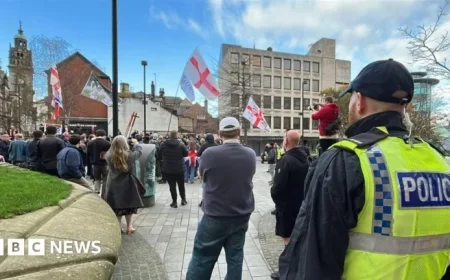 Seven Detained During Sheffield Protests