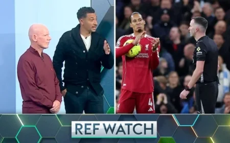 Dermot Gallagher Explains Liverpool’s Disallowed Goal at Man City Decision