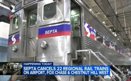 SEPTA Cancels Multiple Regional Rail Trains for Monday Morning Commute