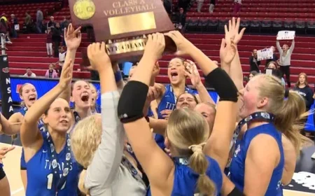 Papillion-La Vista South Claims Class A Volleyball Title, Defeats Lincoln North Star