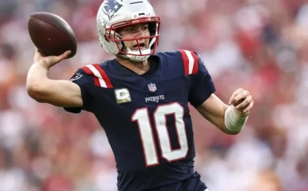 Drake Maye Named Top Contender for MVP Award