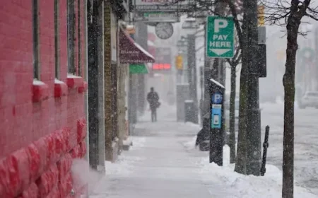 Snow Squalls and Strong Winds Kick Off the Week