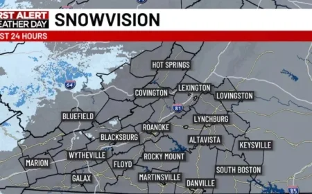 Monday’s First Alert: Wintry Start Ushers in the Work Week