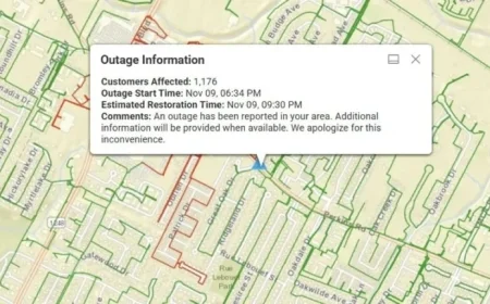 Power Outage Affects 1,500 Entergy Customers Near Perkins Rowe Sunday Night