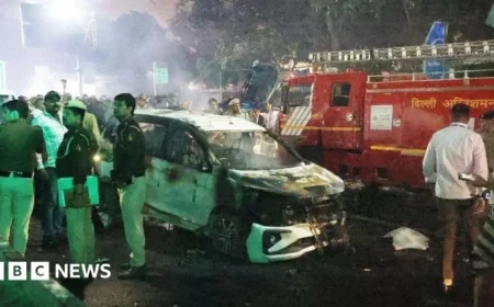 Delhi Blast Near Metro Station Kills Several, Reports Indicate
