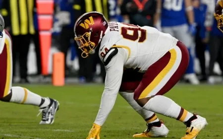 NFL Suspends Daron Payne for Punching Amon-Ra St. Brown