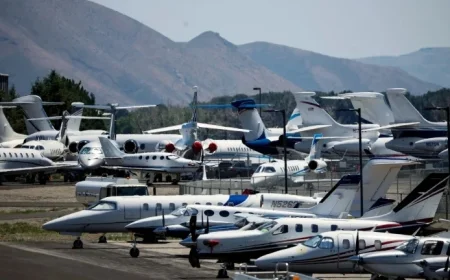 FAA Bans Private Jets at Major Airports, Halting Hollywood Travel