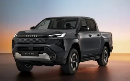 Toyota Unveils First Electric Pickup Truck (Images)