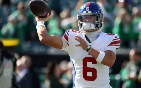 Jaxson Dart’s Concussion: Giants QB’s Expected Recovery Timeline
