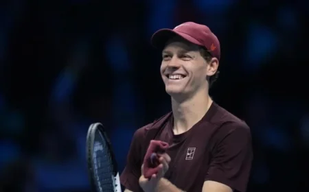 Sinner Faces Auger Aliassime in Exciting Finals Debut Match Live