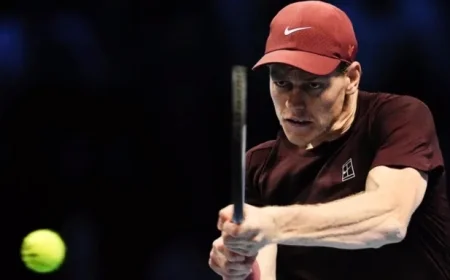 Live ATP Finals: Sinner Battles Auger-Aliassime Today