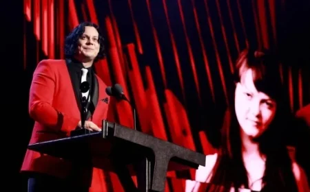 Jack White Quotes Meg at Rock Hall Induction