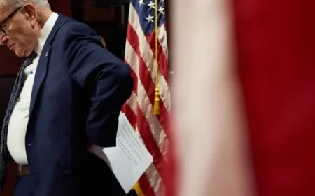 Pressure Mounts on Schumer to Step Down as Senate Democratic Leader