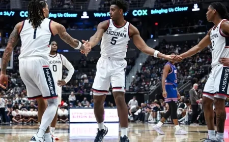 UConn basketball surges to No. 3 as homestand closes against Columbia