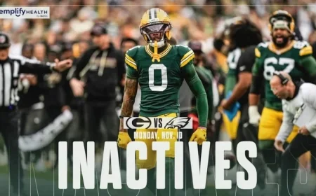 Green Bay’s WR Matthew Golden Sidelined for Monday Night Game