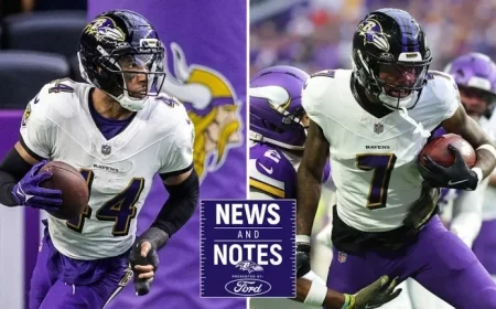 Marlon Humphrey and Rashod Bateman May Miss Games Due to Injuries