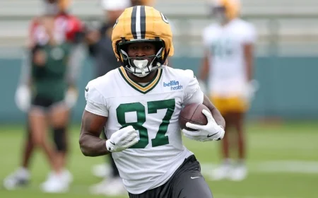 Romeo Doubs set for prime-time spotlight as Packers lean on WR1 duties vs. Eagles