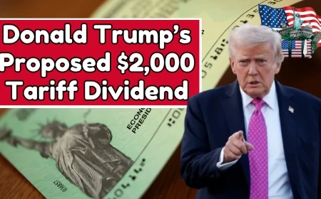 $2,000 tariff dividend: what it is, who might get it, and the big hurdles still ahead