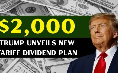 $2,000 tariff dividend date: What’s been promised, what’s possible, and why no checks are scheduled yet