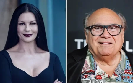 Catherine Zeta-Jones Suggests Danny DeVito for Cousin It Role in ‘Wednesday’