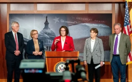 Democrats Protest as 8 Senators End Shutdown Without ACA Funding