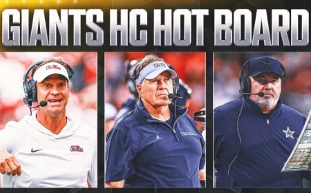 Lane Kiffin, Jaxson Dart Lead Giants’ Head Coach Candidates