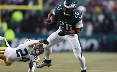 Packers Defense Determined to Halt Eagles’ Saquon Barkley