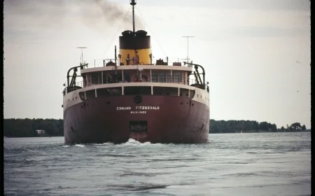 ‘The Wreck of the Edmund Fitzgerald’ at 50: bell tolls, beacon lightings, and a Great Lakes memory that refuses to fade