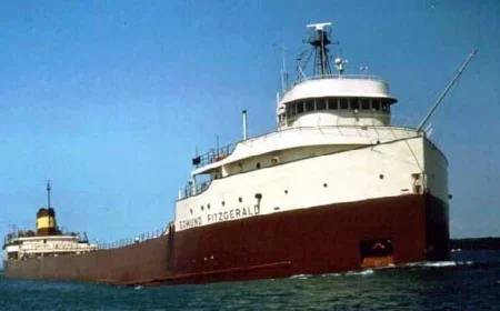 Edmund Fitzgerald at 50: bells toll, names read, and a legend of the Great Lakes endures