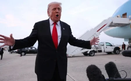 Trump Criticizes Air Traffic Controllers for Workforce Absence: NPR