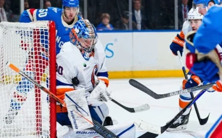 Sorokin’s 33 Saves Lead Islanders to Shutout Victory Over Rangers