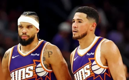 Suns Announce Starting Lineup Against Pelicans