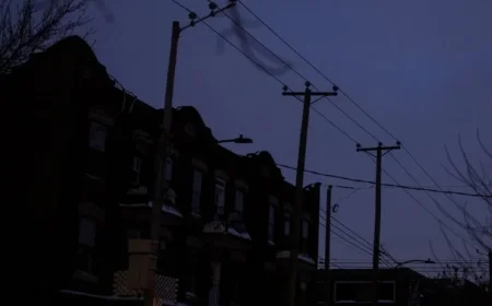 Icy Snow and Rain Leave Over 54,000 Homes Without Power