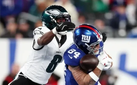 Who Will Start at CB for Eagles: Kelee Ringo or Adoree’ Jackson?