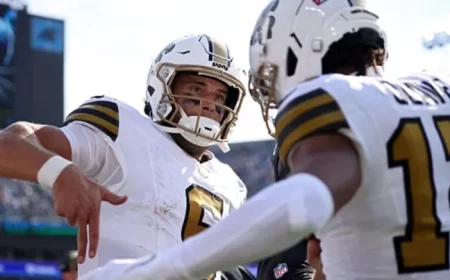 Saints Triumph Over Panthers 17-7 in NFL Clash