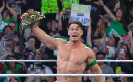 John Cena Secures Intercontinental Title, Achieves Grand Slam Champion Status