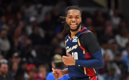 Darius Garland Debuts This Season for Cleveland Cavaliers