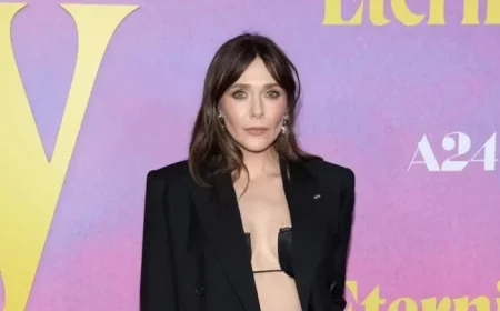 Elizabeth Olsen Shatters the Power Suit Norm