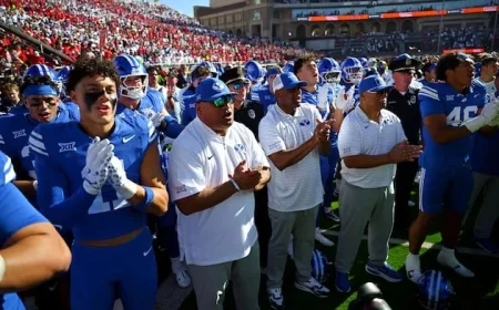 BYU Vows Resilience Following Significant Loss to Texas Tech