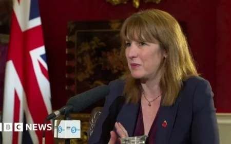 Reeves Warns of Challenging Budget, Uncertain on Tax Hikes