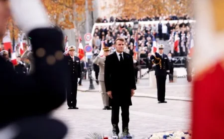 Emmanuel Macron Leads 11th November Commemorations